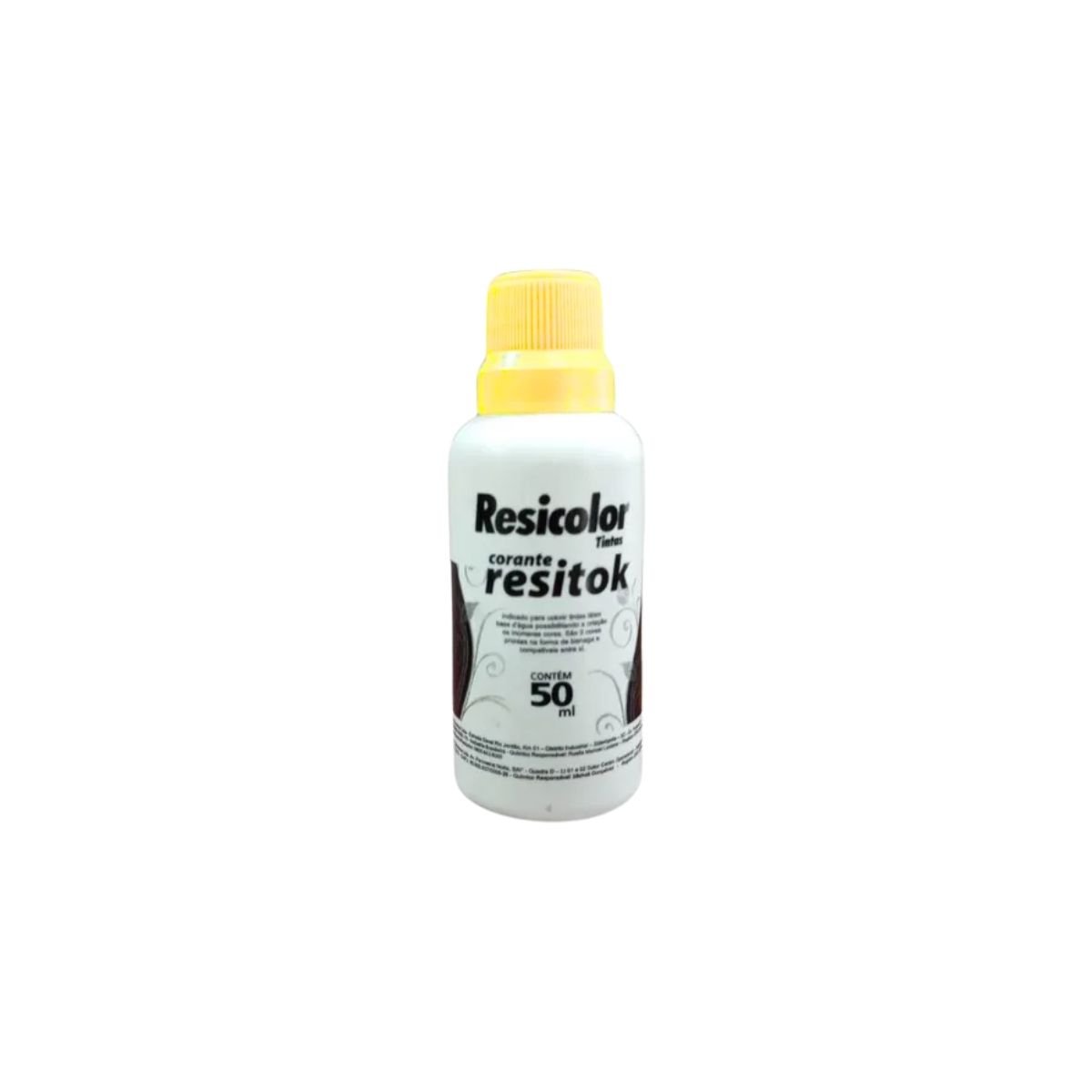 Corante Resitok Amarelo 50ml | Resicolor