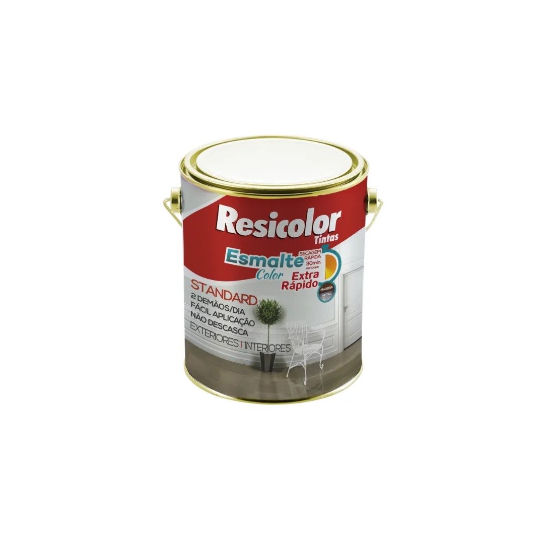 Esmalte Color Extra-rápido Verde Limão 3,6l | Resicolor