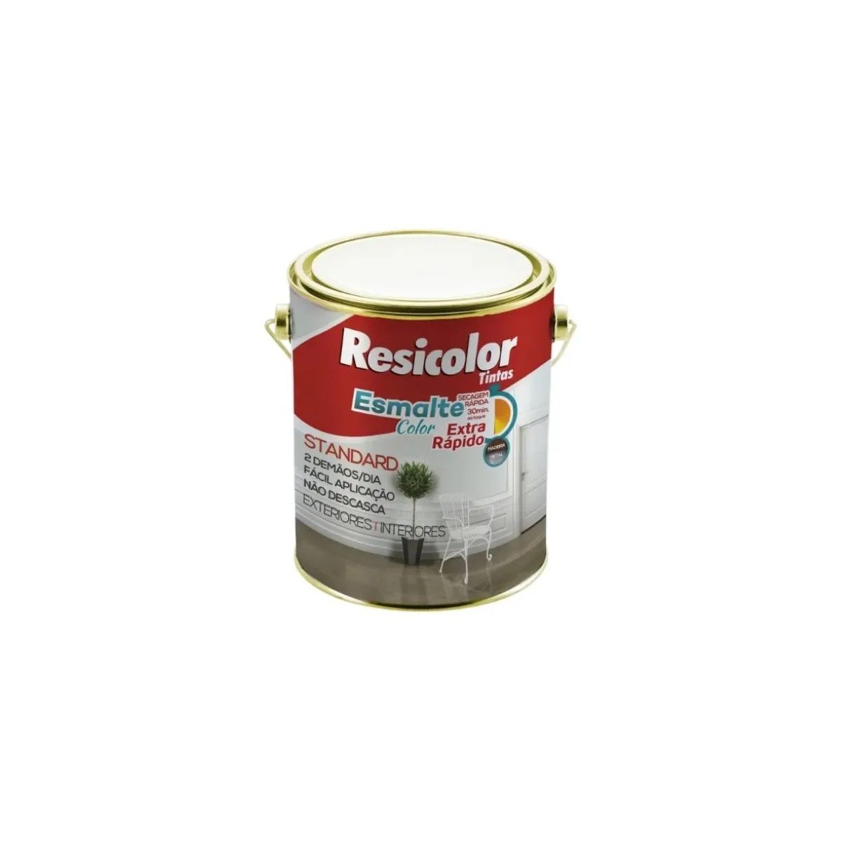 Esmalte Color Extra-Rápido Vinho Chassis 3,6L | Resicolor
