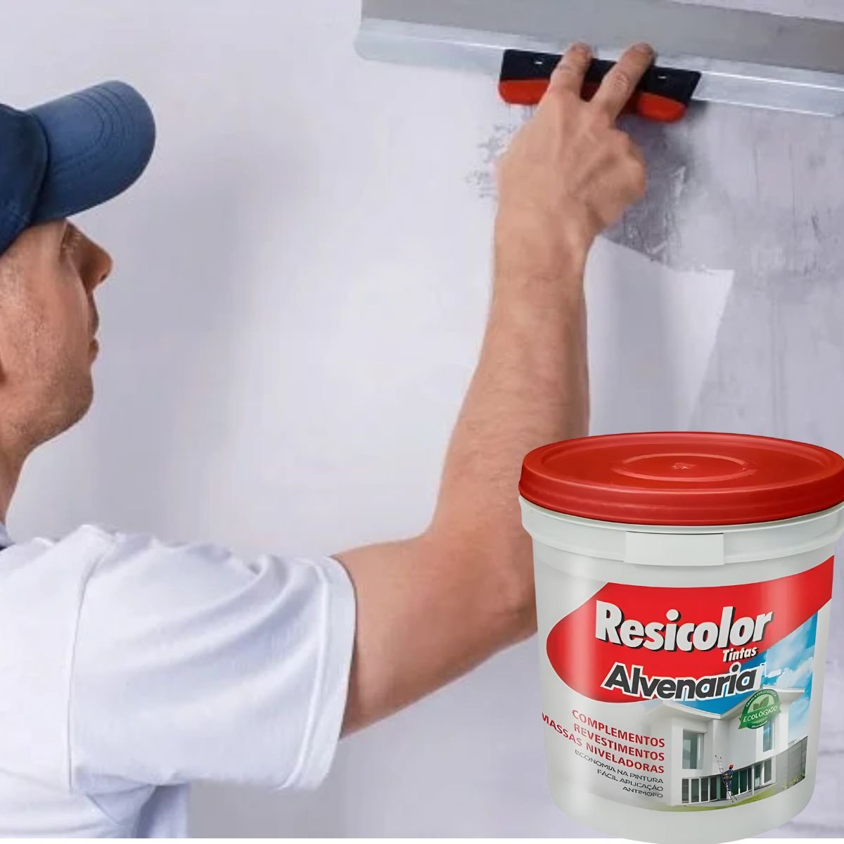 Massa Corrida PVA 1,5KG | Resicolor