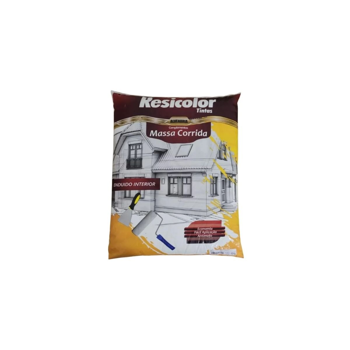 Massa Corrida Pva 15kg | Resicolor