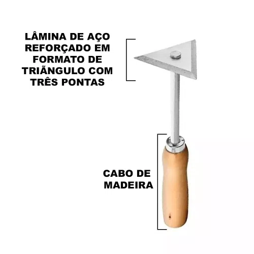 Abre Trinca de Aço 375 6x6cm Atlas