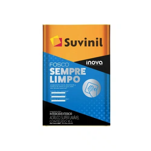 Acrílico Base A2 Sempre Limpo 16L | Suvinil