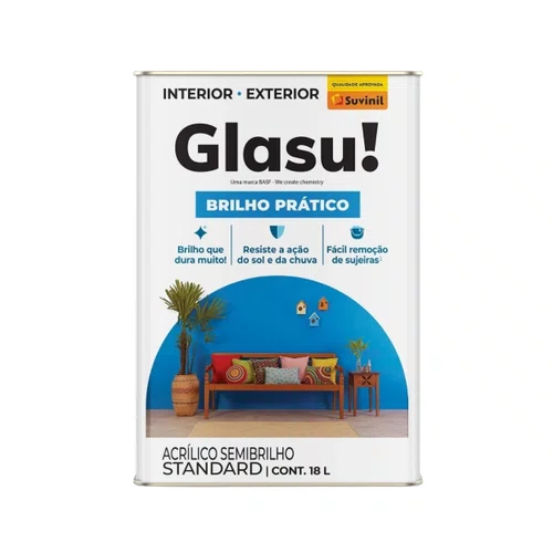 Acrílico Brilho Prático Céu Claro 18L | Glasu