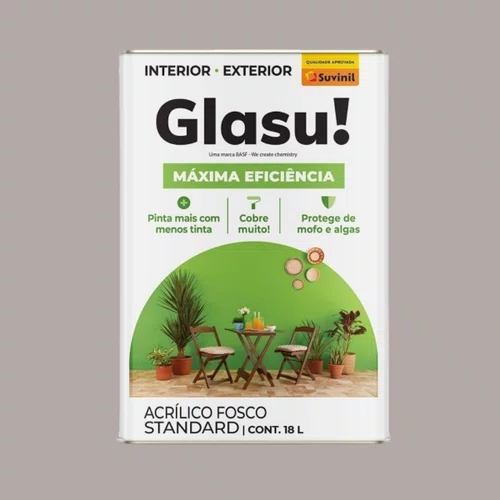 Acrílico Fosco Máxima Eficiência Rosa Mineral 18L | Glasu