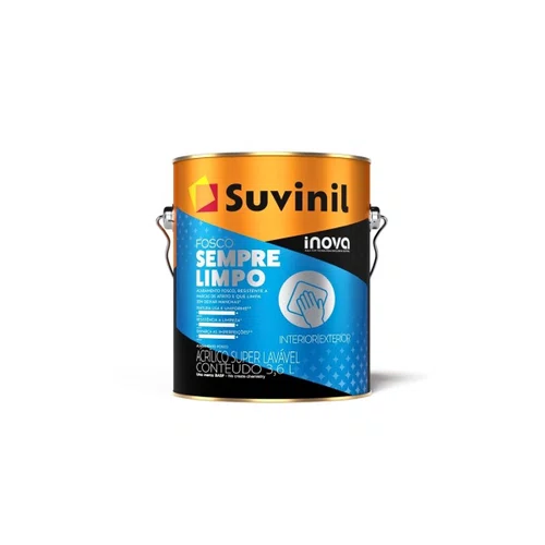 Acrílico Sempre Limpo Branco 3,6l Suvinil