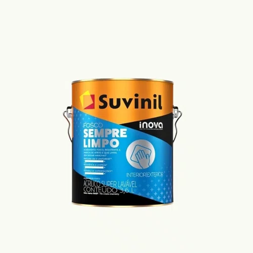 Acrílico Sempre Limpo Branco 3,6l Suvinil