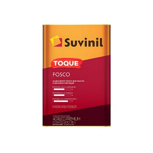 Acrílico Toque Fosco Branco Neve 18l | Suvinil