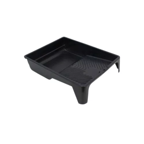Bandeja Plástica Preta 23cm | Roma