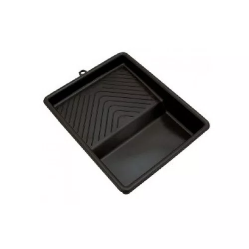 Bandeja Plástica Preta 23cm | Roma