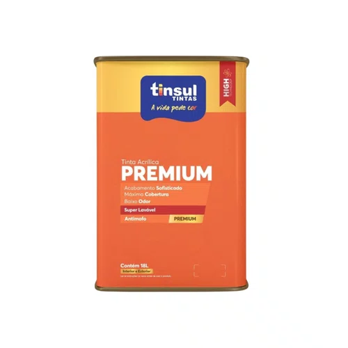 Base A Acrílico Fosco Premium 16,2L | Tinsul