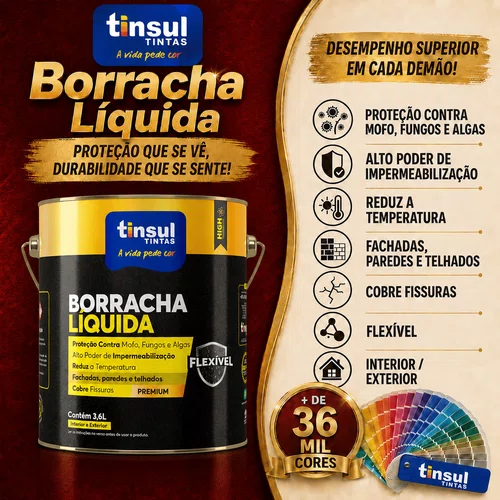 Base A Borracha Líquida Ultra Flexível 3,2L | Tinsul