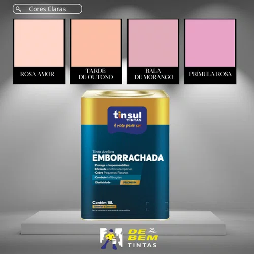 Base A Emborrachada Premium Fosca 16,2l Tinsul