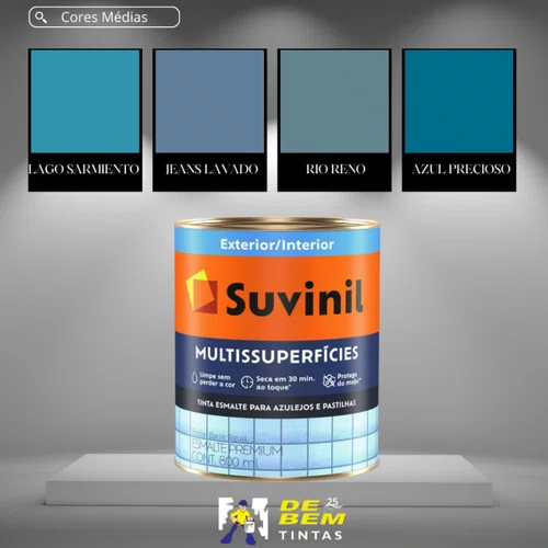 Base B2 Epoxi Multissuperfícies 0,8L Suvinil