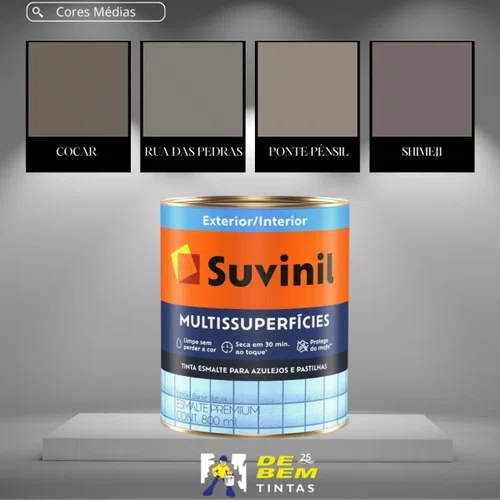 Base B2 Epoxi Multissuperfícies 0,8L Suvinil