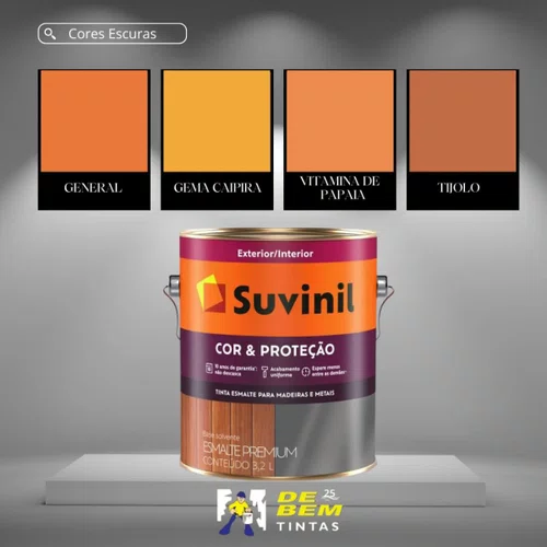 Base C2 Esmalte Cor & Proteção Acetinado 3,2l Suvinil