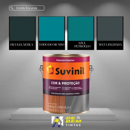 Base C2 Esmalte Cor & Proteção Acetinado 3,2l Suvinil