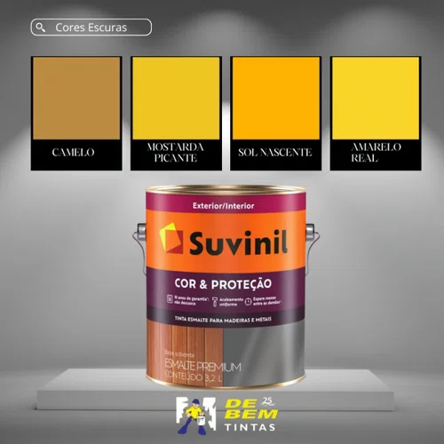 Base C2 Esmalte Cor & Proteção Acetinado 3,2l Suvinil