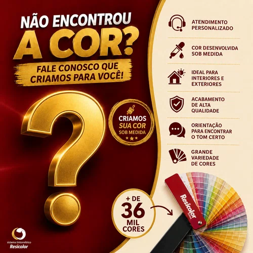 Base Clara Acrílica Ouro Acetinado 3,24L | Resicolor