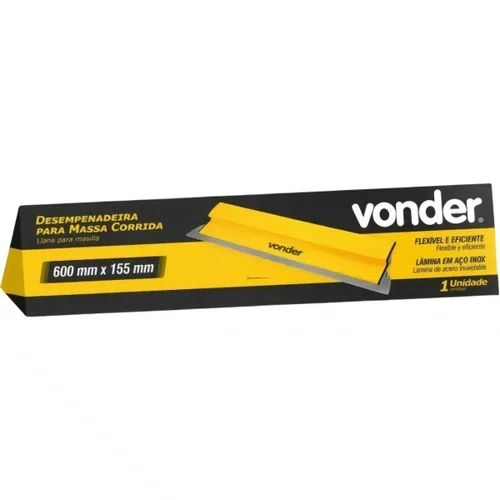 Desempenadeira para Massa Corrida 60cm | Vonder