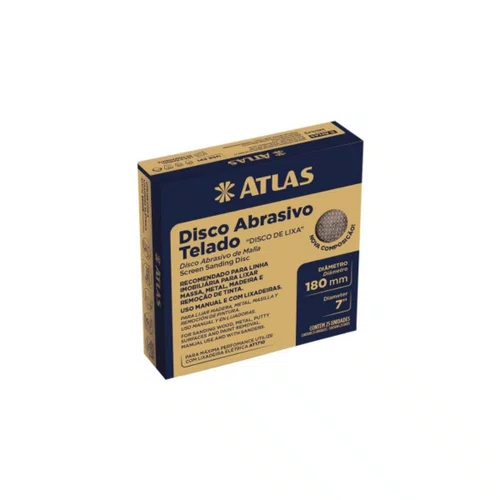 Disco Abrasivo Telado 180 #180 | Atlas