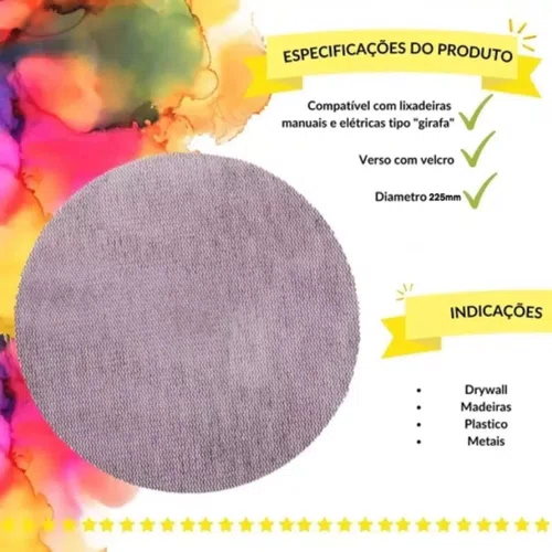 Disco Abrasivo Telado 180 220 | Atlas