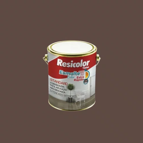 Esmalte Color Extra-Rápido Marrom Tabaco 3,6L | Resicolor