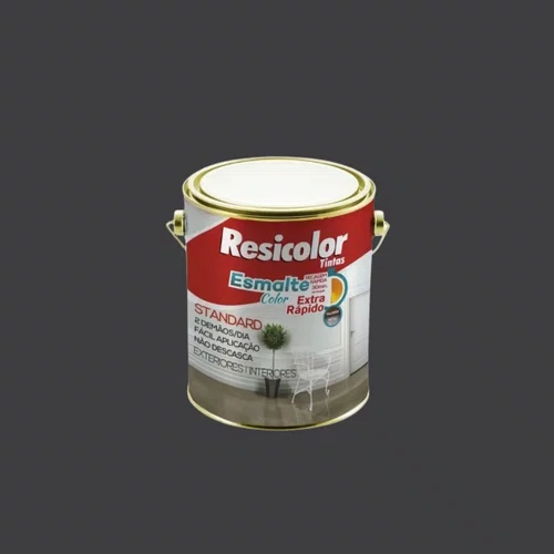 Esmalte Color Extra-Rápido Preto 3,6l | Resicolor