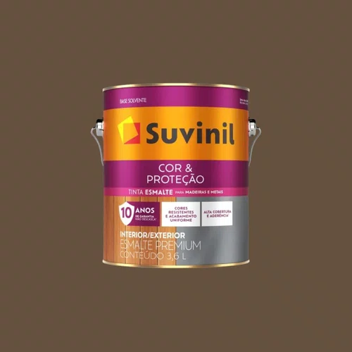 Esmalte Cor & Proteção Brilhante Tabaco 900ml | Suvinil