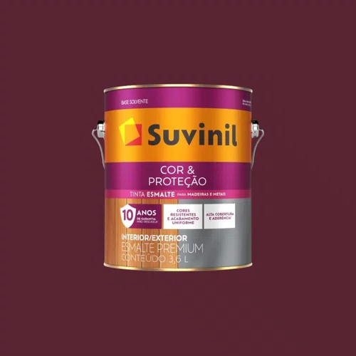 Esmalte Cor & Proteção  Vinho Chassis 3,6L | Suvinil