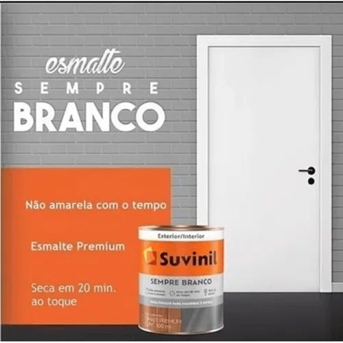 Esmalte Fosco Sempre Branco 3,6l | Suvinil