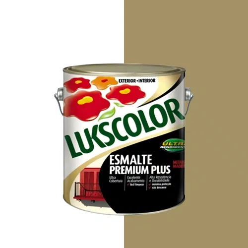 Esmalte Sintético Premium Camurça Claro 900ml | Lukscolor