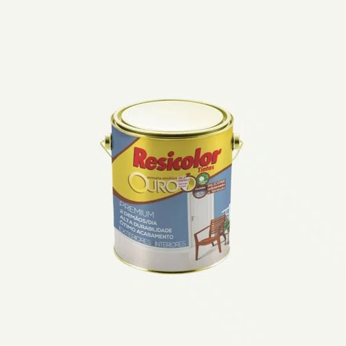 Esmalte Sintético Ouro Premium Branco 900ml | Resicolor
