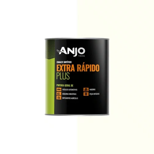 Esmalte Sintético Plus Branco Puro 900ml | Anjo
