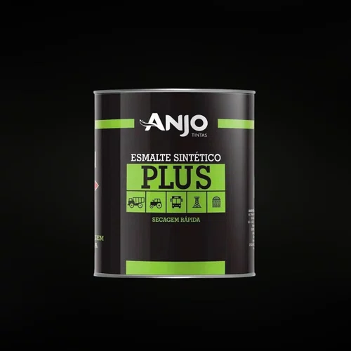 Esmalte Sintético Plus Preto Cadilac 900ml | Anjo