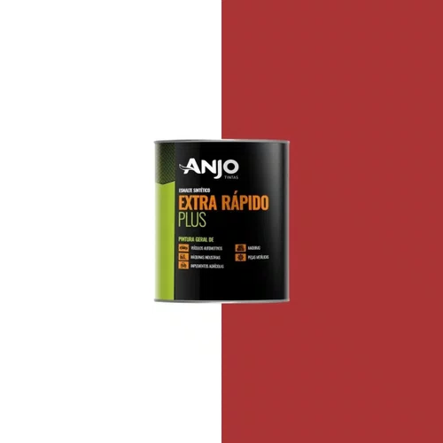 Esmalte Sintético Plus Vermelho Massey 900ml | Anjo