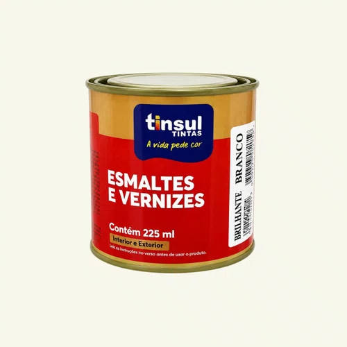 Esmalte Sintético Premium Branco 225ml | Tinsul