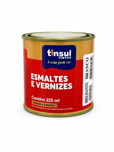 Esmalte Sintético Premium Branco 225ml | Tinsul