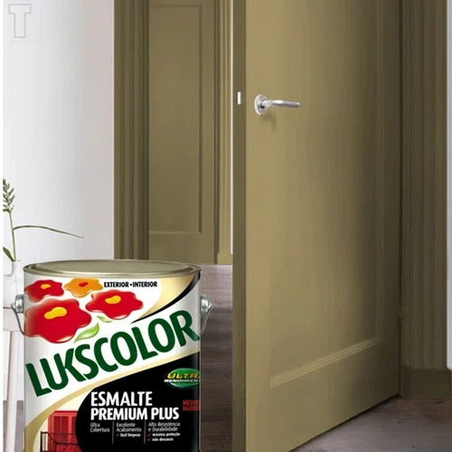 Esmalte Sintético Premium Camurça 900ml | Lukscolor