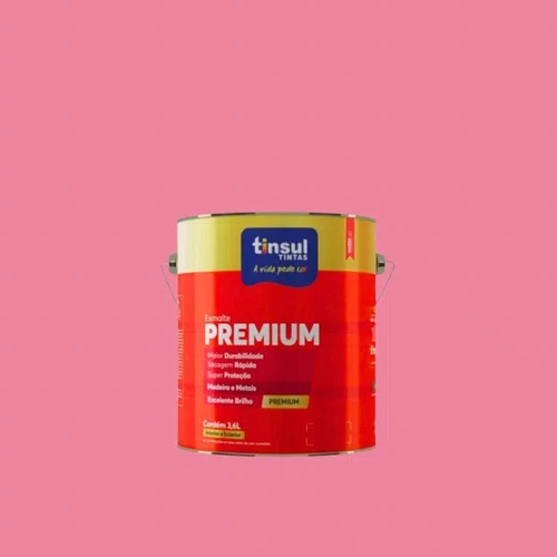 Esmalte Sintético Premium Rosa 3,6l | Tinsul