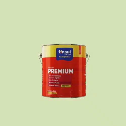 Esmalte Sintético Premium Verde Menta 3,6l | Tinsul