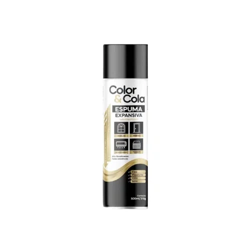 Espuma Expansiva PU 500ml / 310g | Color & Cola