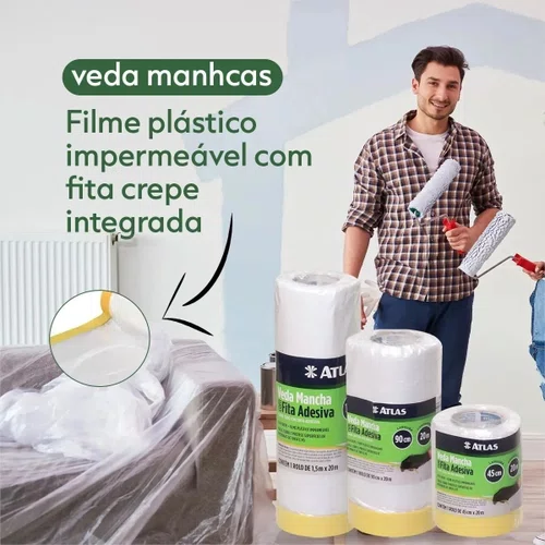 Filme de Mascaramento AT2220/150 150cm x 20m | Atlas