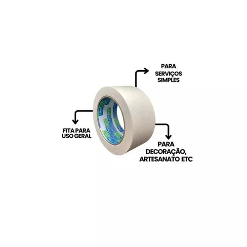 Fita Crepe 2250 48mm x 50m | Atlas