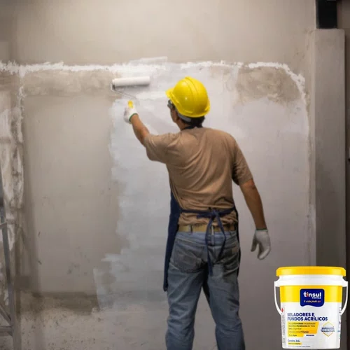 Fundo Preparador de Parede Branco 900ml | Tinsul
