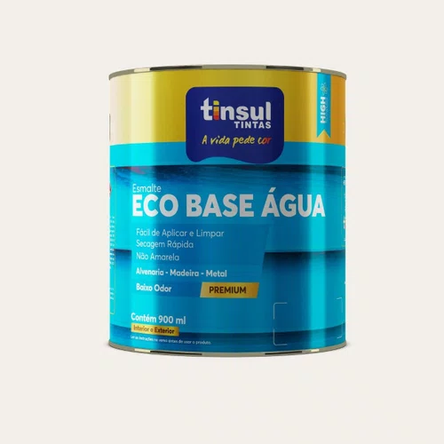 Fundo Sintético Eco-Água Branco 900ml | Tinsul