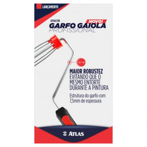 Garfo Gaiola 5 Arames 550/23r 23cm | Atlas