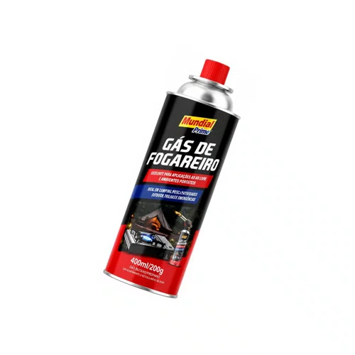 Gás para Fogareiro 400ml/200g | Mundial Prime