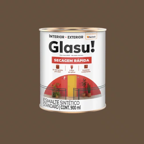 Glasu Esmalte Sintético Brilhante Tabaco 0,9L | Suvinil