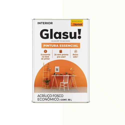 Glasu Pintura Essencial Branco Neve 18l | Suvinil